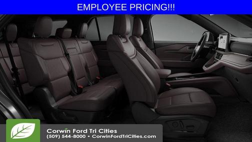 Carbonized Gray Metallic 2026 Ford Explorer Platinum