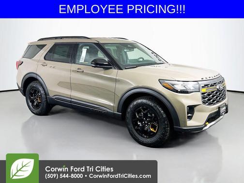 Marsh Gray 2026 Ford Explorer Tremor