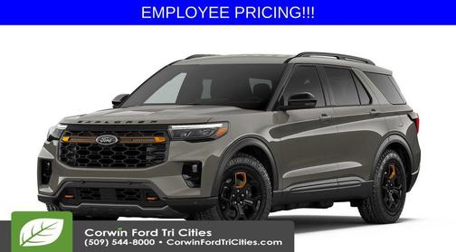 Marsh Gray 2026 Ford Explorer Tremor