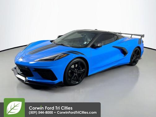 Rapid Blue 2023 Chevrolet Corvette Stingray w/2LT