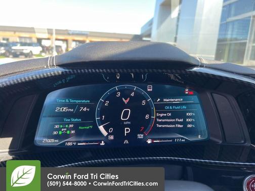 Rapid Blue 2023 Chevrolet Corvette Stingray w/2LT