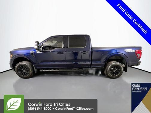 Atlas Blue Metallic 2024 Ford F-150 XLT
