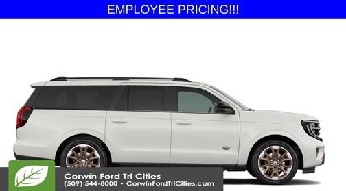 Star White Metallic Tri-Coat 2026 Ford Expedition Max King Ranch