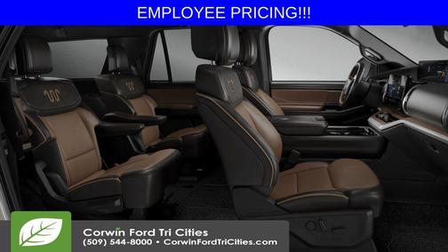 Star White Metallic Tri-Coat 2026 Ford Expedition Max King Ranch