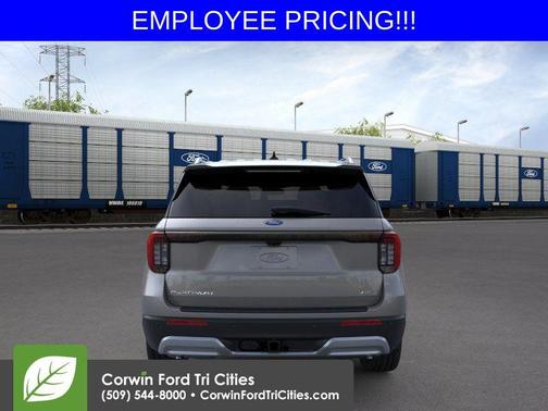 Carbonized Gray Metallic 2026 Ford Explorer Platinum