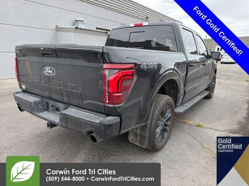 Agate Black Metallic 2024 Ford F-150 Lariat