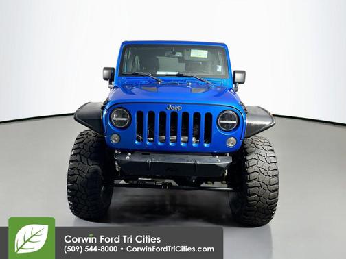 Hydro Blue Pearl Coat 2015 Jeep Wrangler Unlimited Rubicon