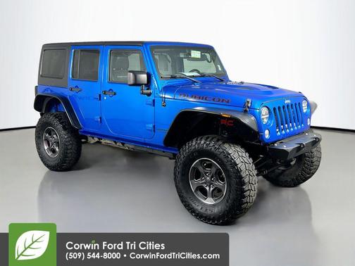 Hydro Blue Pearl Coat 2015 Jeep Wrangler Unlimited Rubicon