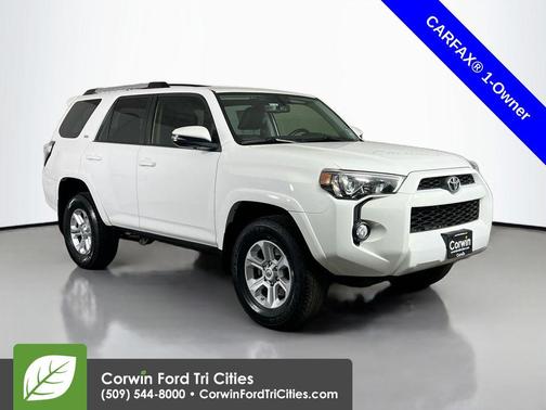 Super White 2019 Toyota 4Runner SR5 Premium