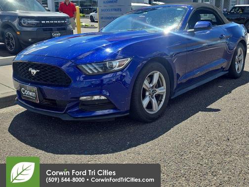 Blue Metallic 2016 Ford Mustang V6