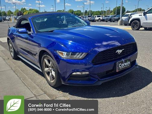 Blue Metallic 2016 Ford Mustang V6