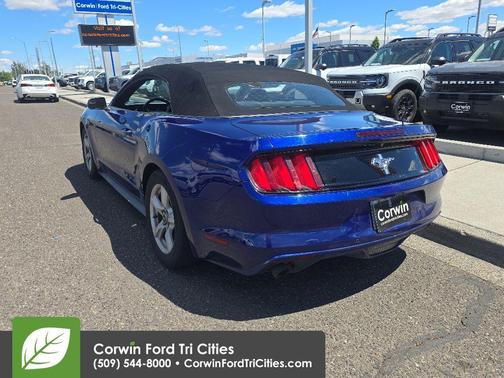Blue Metallic 2016 Ford Mustang V6