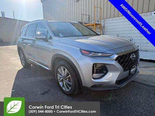 Shimmering Silver Pearl 2020 Hyundai SANTA FE Limited 2.4