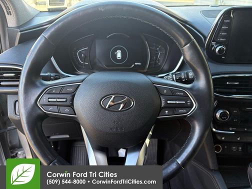 Shimmering Silver Pearl 2020 Hyundai SANTA FE Limited 2.4