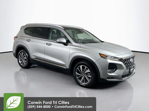 Shimmering Silver Pearl 2020 Hyundai SANTA FE Limited 2.4