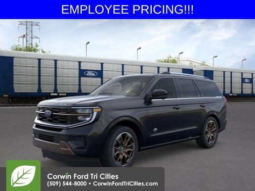 Agate Black Metallic 2026 Ford Expedition King Ranch