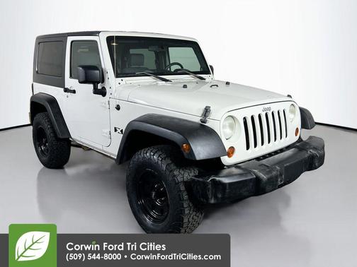 Stone White Clearcoat/Black Soft Top 2009 Jeep Wrangler X
