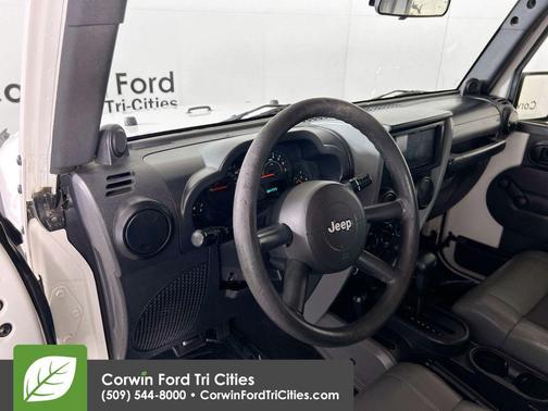 Stone White Clearcoat/Black Soft Top 2009 Jeep Wrangler X