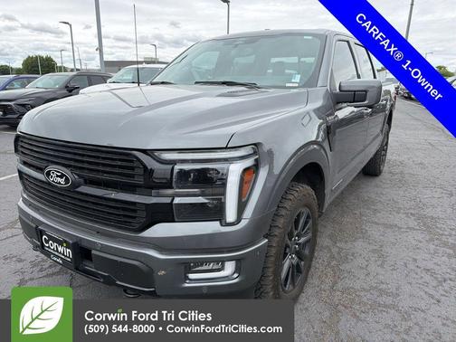 Carbonized Gray Metallic 2024 Ford F-150 Platinum