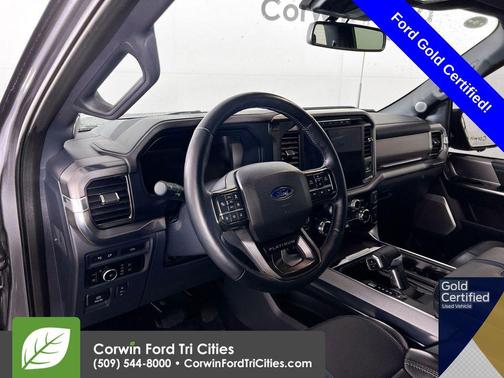 Carbonized Gray Metallic 2024 Ford F-150 Platinum