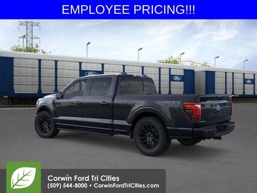 Agate Black Metallic 2026 Ford F-150 Lariat
