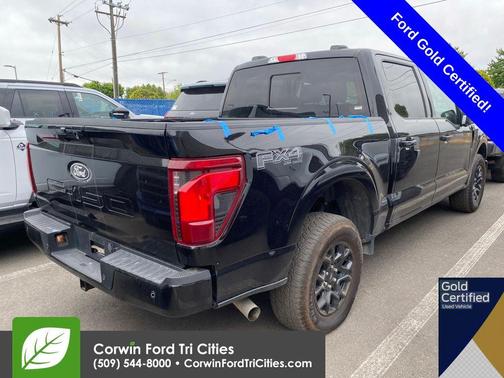 Agate Black Metallic 2024 Ford F-150 XLT