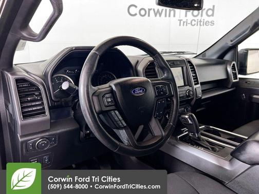 Shadow Black 2018 Ford F-150 XLT