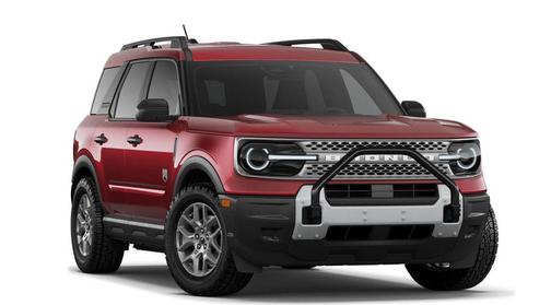 Ruby Red Metallic Tinted Clearcoat 2026 Ford Bronco Sport Big Bend