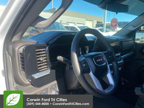 Summit White 2025 GMC Sierra 1500 Elevation
