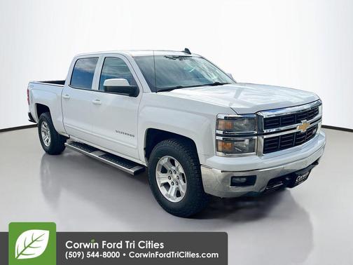 Summit White 2015 Chevrolet Silverado 1500 2LT
