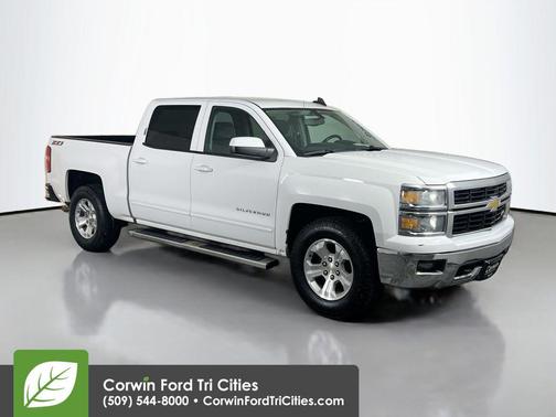 Summit White 2015 Chevrolet Silverado 1500 2LT