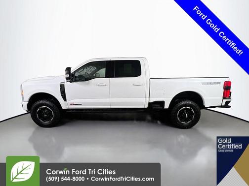 Star White Metallic TC 2025 Ford F-350 Platinum