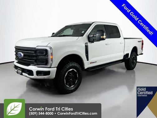 Star White Metallic TC 2025 Ford F-350 Platinum