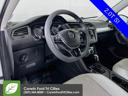 Pure White 2018 Volkswagen Tiguan 2.0T S