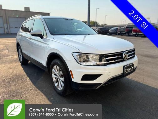 Pure White 2018 Volkswagen Tiguan 2.0T S