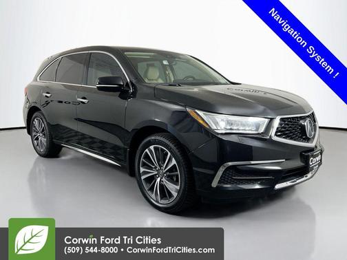 Majestic Black Pearl 2019 Acura MDX 3.5L w/Technology Package
