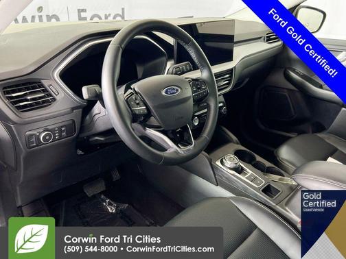 Agate Black Metallic 2025 Ford Escape Platinum