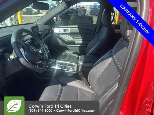 Rapid Red Metallic Tinted Clearcoat 2024 Ford Explorer ST