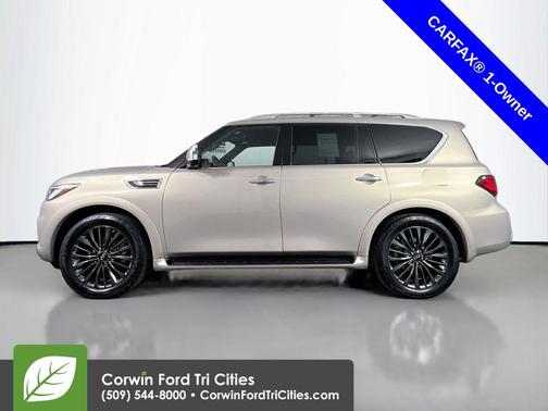 Beige / Tan 2022 INFINITI QX80 SENSORY AWD