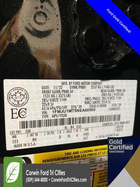 2022 Ford Expedition Platinum