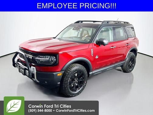 Ruby Red Metallic Tinted Clearcoat 2026 Ford Bronco Sport Outer Banks