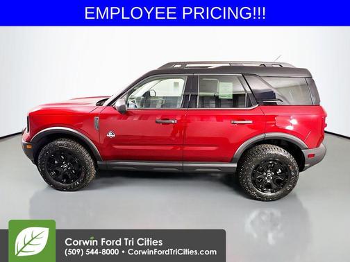 Ruby Red Metallic Tinted Clearcoat 2026 Ford Bronco Sport Outer Banks
