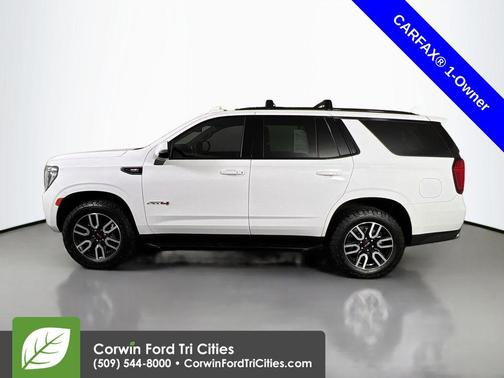 Summit White 2022 GMC Yukon 4WD AT4