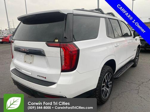 Summit White 2022 GMC Yukon 4WD AT4