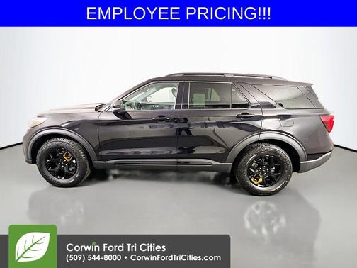 Agate Black Metallic 2026 Ford Explorer Tremor