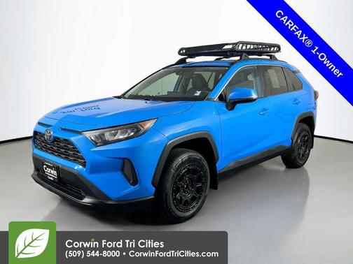 Blue Flame 2019 Toyota RAV4 LE