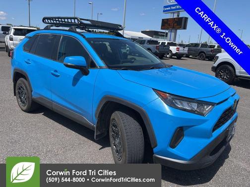 Blue Flame 2019 Toyota RAV4 LE