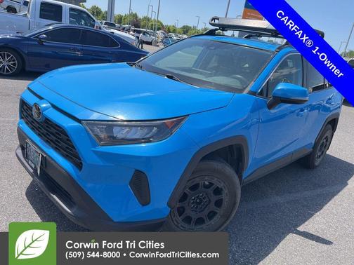 Blue Flame 2019 Toyota RAV4 LE