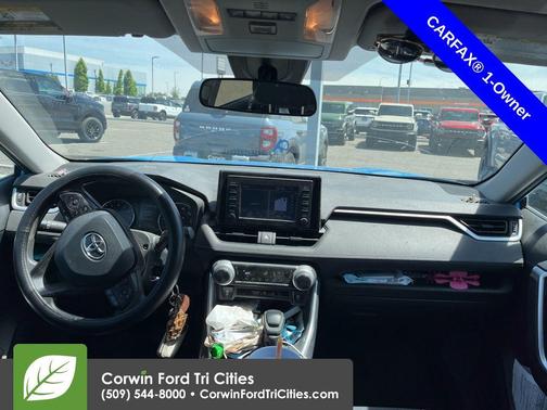 Blue Flame 2019 Toyota RAV4 LE