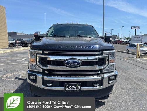 Antimatter Blue Metallic 2021 Ford F-250 XLT